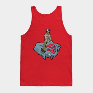 Short Round Ninja Tank Top